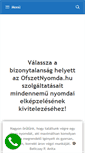Mobile Screenshot of ofszetnyomda.hu